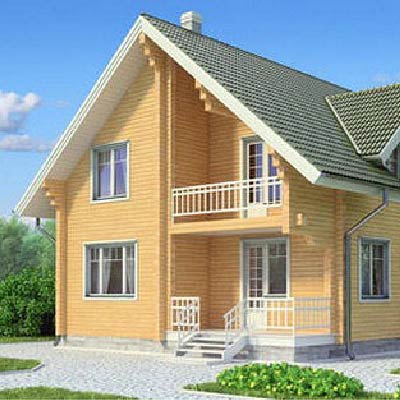 Из клееного бруса